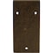 Ekena Millwork Morris Steel Bracket, Antiqued Brass 3"W x 6"D x 6"H BKTM03X06X06MOABS - alternate 10